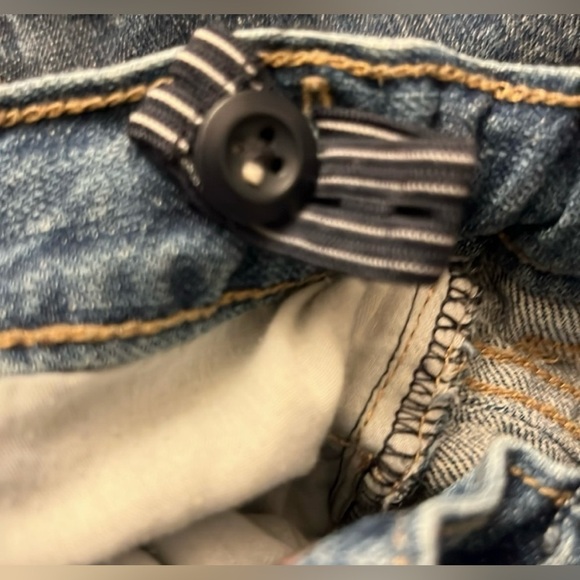 Oshkosh bundle plaid flannel button shirt elbow patches 2T Classic Jeans - Picture 13 of 13